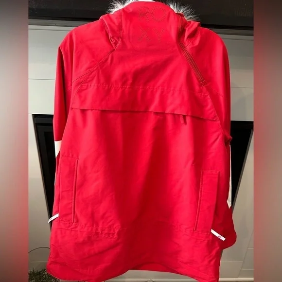 NWT ROXY RED PULLOVER SKI/BOARD JACKET SIZE LARGE - Picture 9 of 15